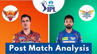 IPL 2024 Sunrisers Hyderabad vs Lucknow Supergiants Live Cricket Match Watchalong [upl. by Murrah779]