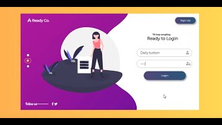 C  How to Create Beautiful Flat Login Form in Visual Studio 2019 [upl. by Tillion]