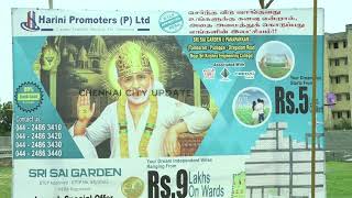 Inauguration of Sri Sai Garden at Panapakkam Near Oragadam at the launch offer price Rs1499 sqft [upl. by Eaton]