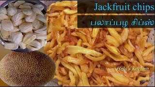 Raw Jackfruit Chips  How to prepare Jackfruit Chips at home  Palapalam Chips [upl. by Ettesel623]