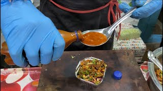 World’s Most Spicy 440 Volt Bhel shorts streetfood [upl. by Eseeryt]