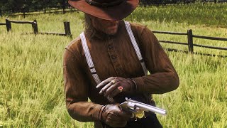 Arthur Morgan Clearing Out Lemoyne Raiders  Red Dead Redemption 2 [upl. by Laekim492]