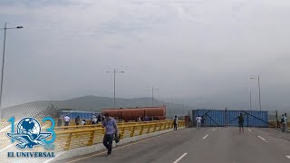 Autoridades venezolanas bloquean puente fronterizo con Colombia [upl. by Alphonse]