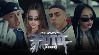 MESITA NICKI NICOLE EMILIA TIAGO PZK  UNA FOTO REMIX Video Oficial [upl. by Queen]