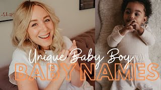 Unique Baby Boy Names With Great Meanings  Huge List Of All My Current Faves amp Yours SJ STRUM [upl. by Kilbride668]