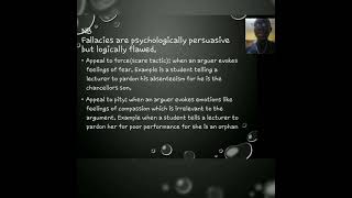 LOGICAL FALLACIES LOGIC AND CRITICAL THINKING LCT 162 [upl. by Hegyera]