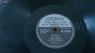 Bill Justis  Raunchy  HMV 157 Gramophone  London American 78rpm [upl. by Weathers146]