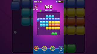 Block Blast Puzzle Gameplay [upl. by Leary]