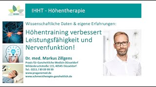 Höhentherapie IHHT verbessert Leistungsfähigkeit und Nervenfunktion [upl. by Nossah]