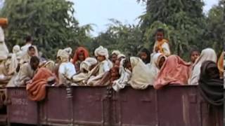 1947 Indian Independence rare color video clip [upl. by Pilar107]