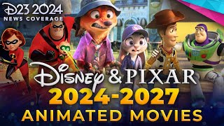 D23 EXPO 2024  Disney amp Pixar Movies 20242027  Disney News [upl. by Pierce]