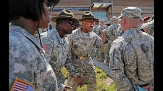 Why Drill Sergeants Yell At Basic Training [upl. by Ylra520]