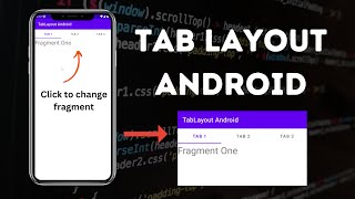 How to Implement TabLayout in your Android App [upl. by Able]