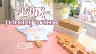 Bestellungen verpacken in Echtzeit  ASMR small business no music or talking [upl. by Shult]