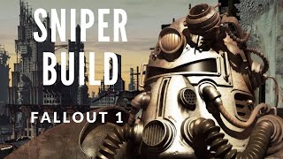 Fallout 1 How To Get One of the Best Starter Build in Fallout 1  Sniper  Option 1  Sneaky Sniper [upl. by Tullius]