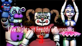 Five Nights at Freddys Dungeons 3  Sister Location  Markiplier [upl. by Ingles]