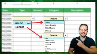 How to Create Multiple Dependent DropDown Lists in Excel  Automatically Update with New Values [upl. by Corneille]