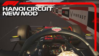 FIRST LOOK Hanoi Street Circuit Vietnamese GP  Assetto Corsa Mouse Steering f1 [upl. by Armillia]