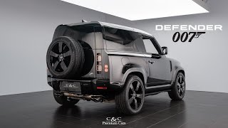 One of 300 Land Rover Defender V8 Bond Edition in Detail Sound Exterior and Interior [upl. by Alonso]