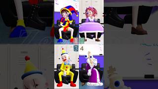 TADC characters in real life humanized transformation The Amazing Digital Circus Animation roblox [upl. by Annaesor]