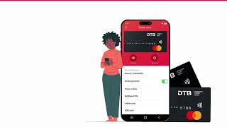 Reset your PIN and block misplaced or lost card on DTB m247 mobile banking App [upl. by Onitnatsnoc668]