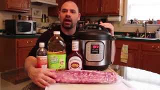 Ribs  Fall off the Bone  with Instant Pot Pressure Cooker [upl. by Ravahs843]