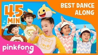 Baby Shark Dance and more  Best Dance Along  Compilation  Pinkfong Songs for Children [upl. by Arnelle752]