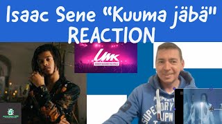 Isaac Sene Kuuma jäbä REACTION UMK Finland Eurovision 2022 [upl. by Melinde]