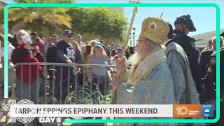 Tarpon Springs prepares for annual Epiphany celebration [upl. by Atilem254]