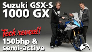 2024 Suzuki GSXS1000GX  Technical Review [upl. by Annayehc]