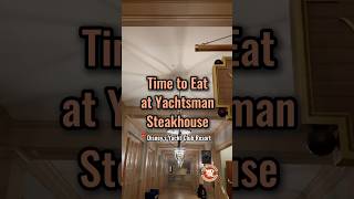 Yachtsman Steakhouse yachtsman steakhouse disney waltdisneyworld foodie disneyeats disneyfood [upl. by Aelhsa]