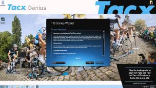 T2000 Tacx Genius Multiplayer setup [upl. by Norrag762]