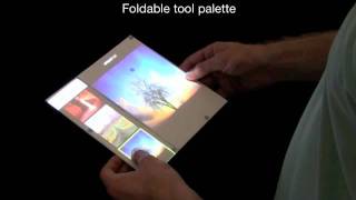 FoldMe Interacting with Doublesided Foldable Displays [upl. by Zailer]