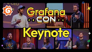 GrafanaCON 2024 Keynote Grafana 11 Loki 30 Alloy Golden Grot Awards and more  Grafana [upl. by Zelde]