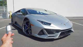 2020 Lamborghini Huracan Evo Start Up Exhaust Walkaround and Review [upl. by Newob]