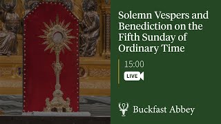 Solemn Vespers and Benediction on the Fifth Sunday of Ordinary Time – 4th February 2024 [upl. by Estelle]