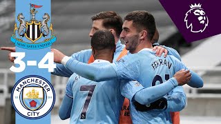 HIGHLIGHTS  NEWCASTLE 34 MAN CITY  PREMIER LEAGUE [upl. by Amaleta]