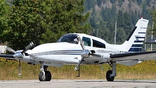 Cessna 310 Takeoff [upl. by Naicad]