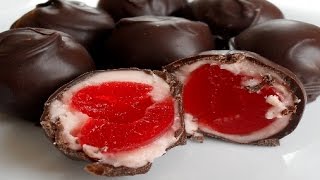 Chocolate covered cherries recipe fondant [upl. by Heall]