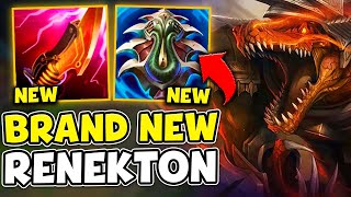 RENEKTON IS A LEGIT MENACE IN SEASON 14 THE NEW ASSASSIN ITEMS ARE CRACKED [upl. by Issy]