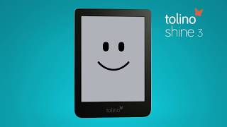 tolino shine 3 Leichter 6“ eReader im neuen Design mit Leselicht inkl smartLight und 8 GB Speicher [upl. by Airamanna]