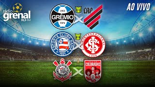 GRÊMIO X ATHLETICO  BAHIA X INTER  BRASILEIRÃO 2023  CORINTHIANS X INTER  LIBERTADORES FEMININA [upl. by Nirahs]