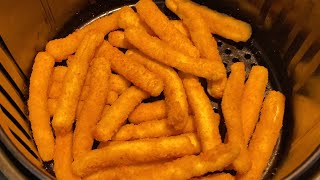 Air Fryer Chicken Fries  How To Cook Frozen Chicken Fries In The Air Fryer [upl. by Leumek]