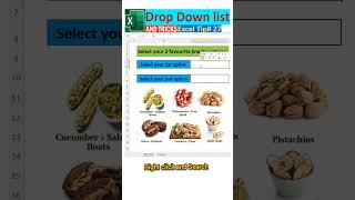 🔥How to create a dropdown list in Microsoft Excel  🤔 How to Create a DropDown List in Excel [upl. by Eceinhoj]