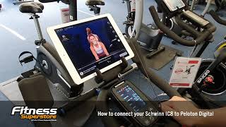 How to connect your Schwinn IC8 to the Peloton App [upl. by Ehudd526]