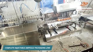 Ampoule Line  Ampoule Packaging Line  Ampoule Filling Line by Harikrushna Machines Pvt LtdHMPL [upl. by Dweck]