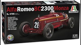 Kit Review Alfa Romeo 8C 2300 Monza [upl. by Nanahs155]