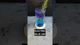 🍵 Electric Blue Gin 🦋 Probiere diesen leckeren Drink 🍹 Rezept in Beschreibung ↗️ [upl. by Nnayar]