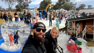 We Visited Stanthorpe Queensland Snowflakes Festival travelvlog [upl. by Eilujna91]