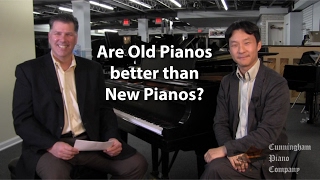 Are old pianos better than new ones [upl. by Yssak]